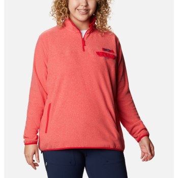 Columbia Ženske Puloveri - Harborside II Fleece Plus Size Crvene | BPFZ-87904